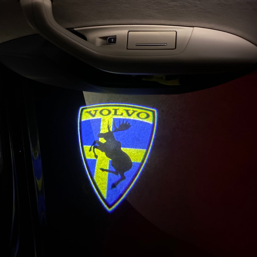 Volvo LOGO PROJECROTR LIGHTS Nr.66 (quantité 1 = 2 Logo Film / 2 feux de porte)
