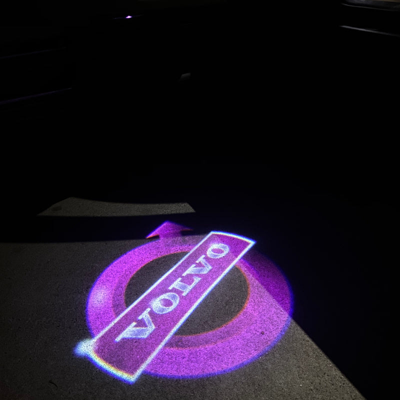 Volvo LOGO PROJECROTR LIGHTS Nr.76 (Menge 1 = 2 Logo Film / 2 Türleuchten)