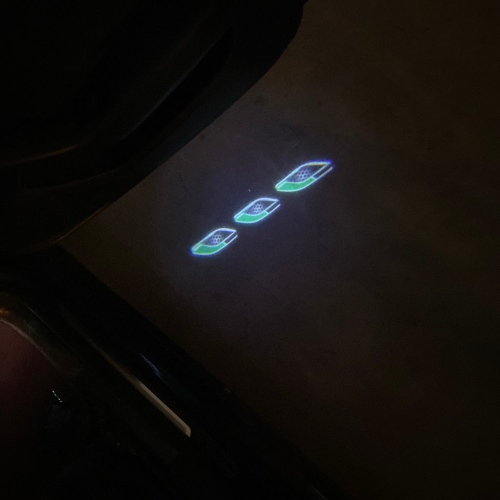 Maserati LOGO PROJECROTR LIGHTS Nr.01 (quantità 1 = 1 set / 2 luci porta)