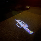 SKODA LOGO PROJECTOT LIGHTS Nr.19 (quantité 1 = 2 Logo Films /2 feux de porte)