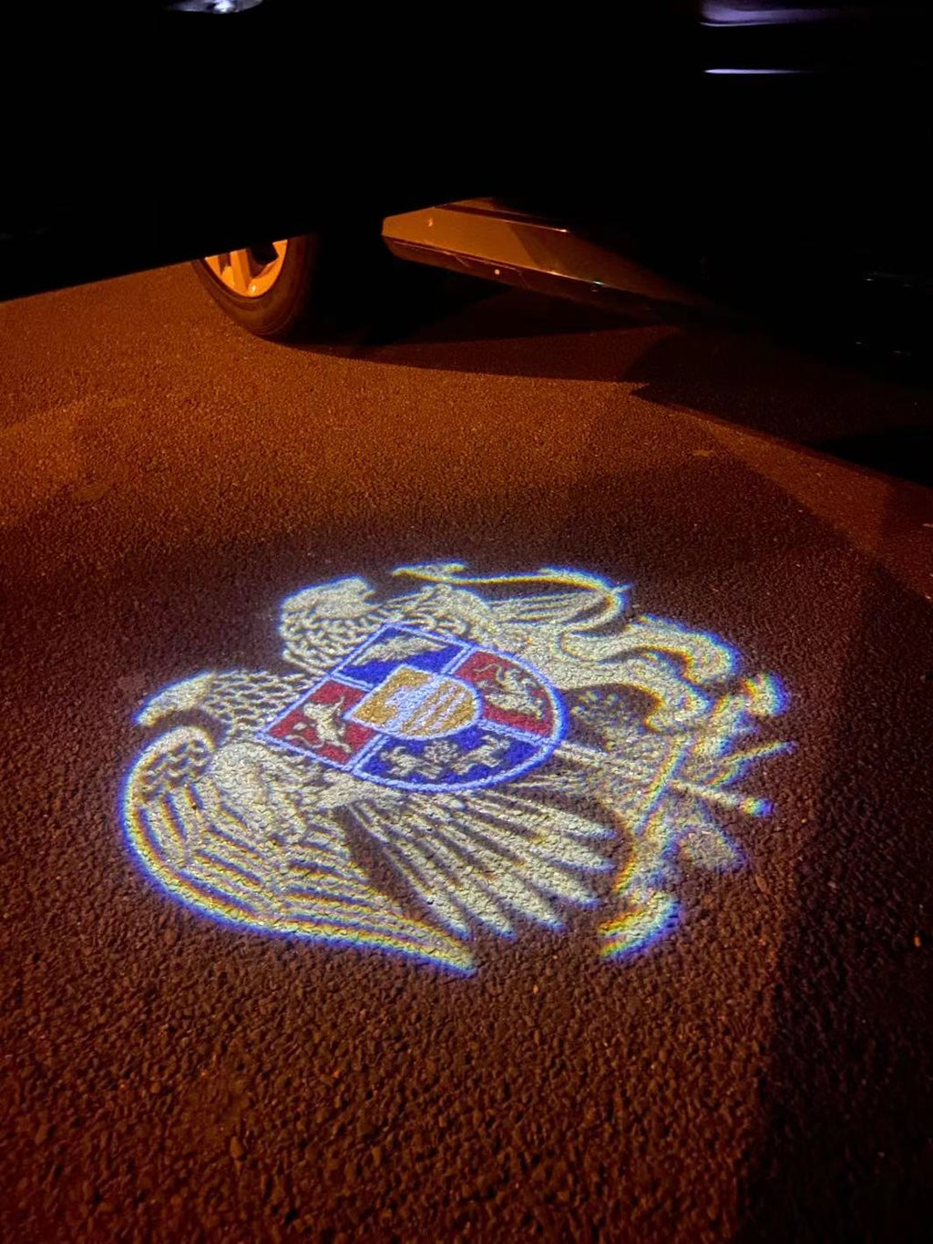 Armenia Հայաստանի Հանրապետություն  National Flag  logo (quantity 1 = 1 sets / 2 logo film /  Can replace of lights  other logos )