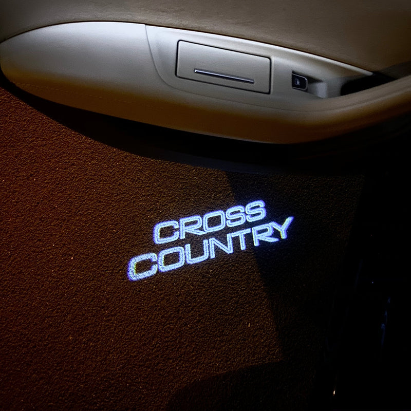 Volvo   CROSS COUNTRY LOGO PROJECROTR LIGHTS Nr.50 (quantity  1 =  2 Logo Film /  2 door lights)