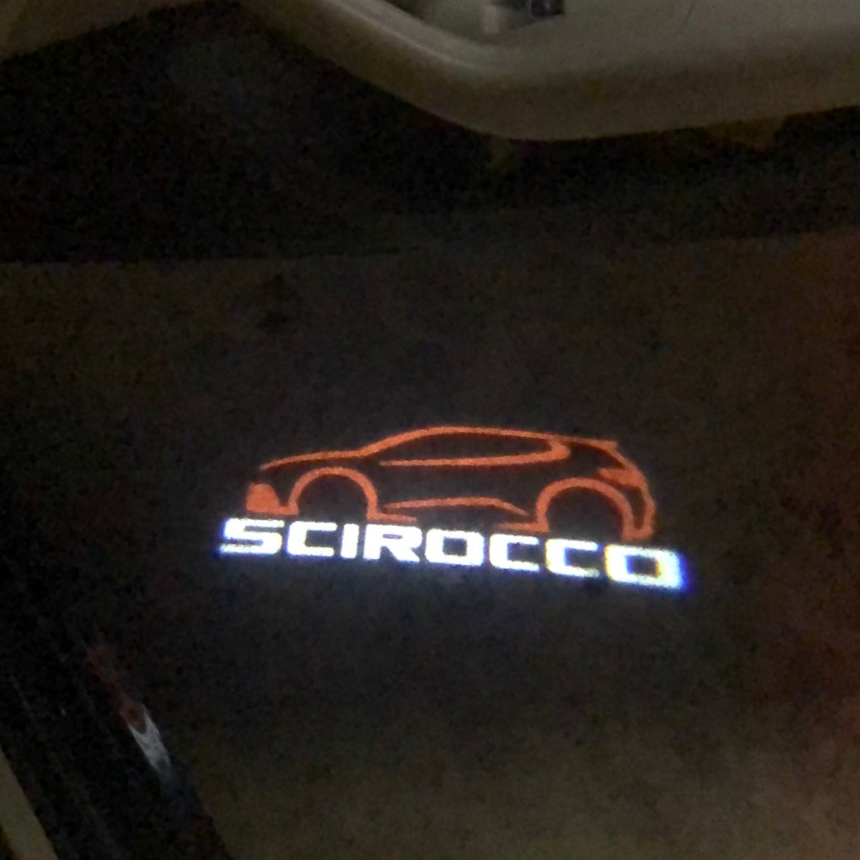 Volkswagen SCIROCCO Logo Nr. 145 (quantité 1 = 2 Logo Films /2 feux de porte)