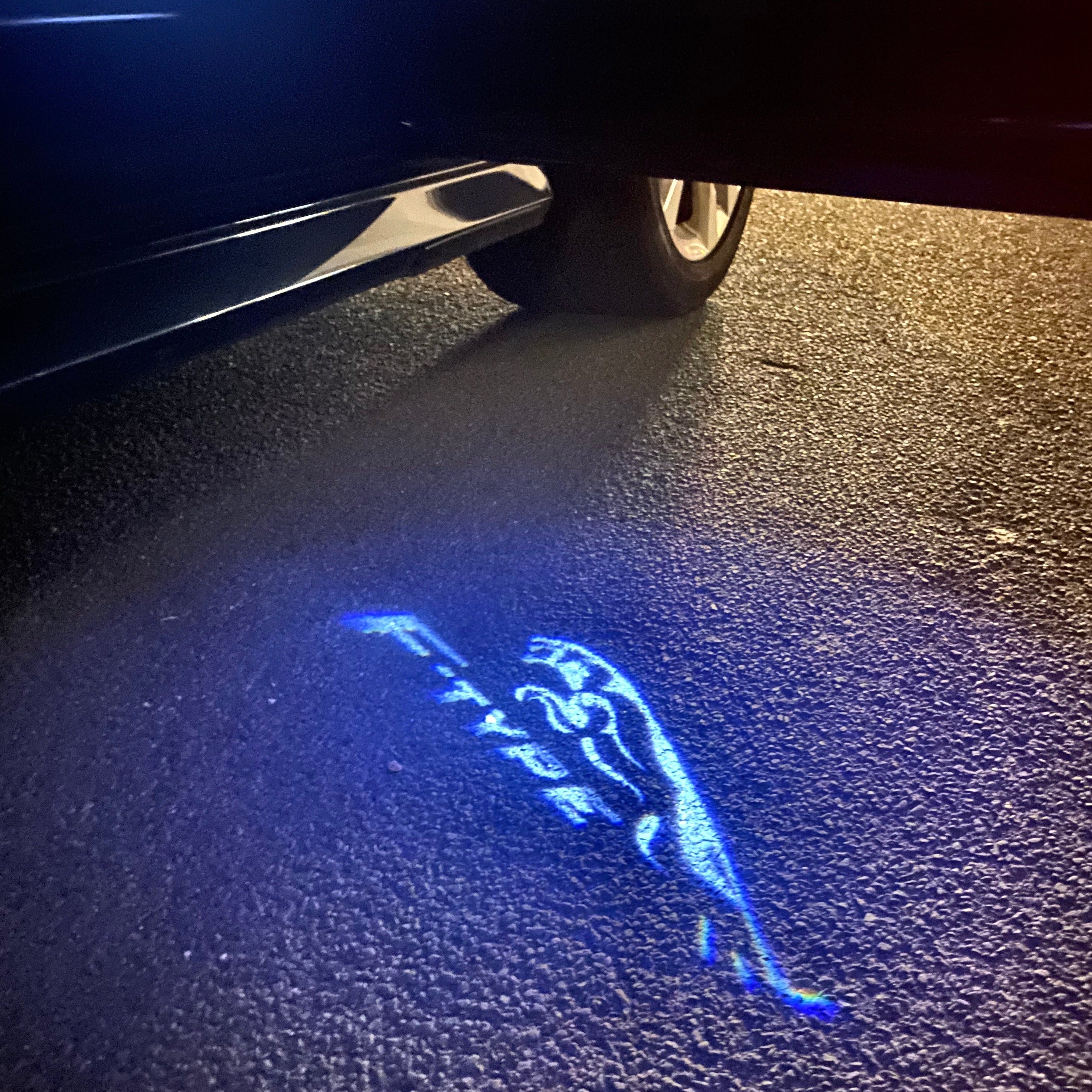 JAGUAR LOGO PROJECROTR LIGHTS Nr.110 (quantità 1 = 1 set/2 luci porta)