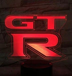 GTR-R35  LOGO PROJECTOT LIGHTS Nr.06  (quantity 1 = 2 Logo Films /2 door lights）