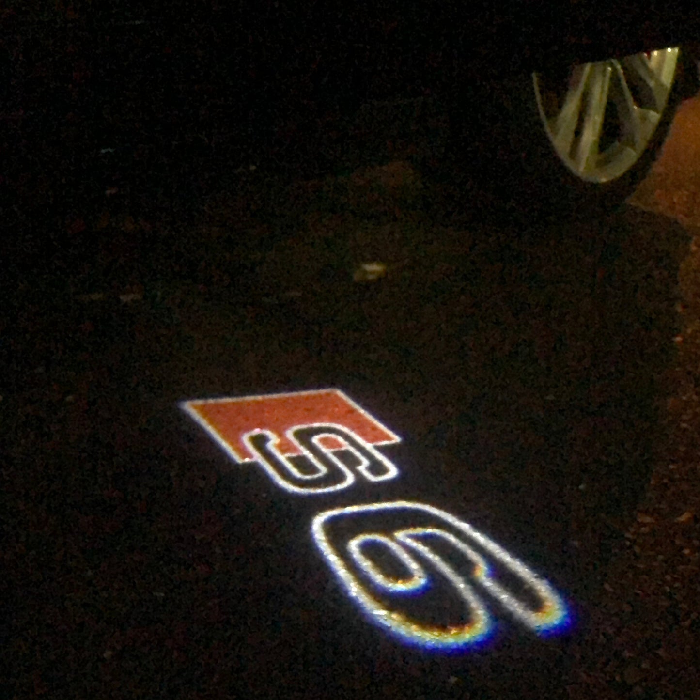 S6 LOGO PROJECTOT LIGHTS Nr.19 (Menge 1 = 2 Logofolien /2 Türleuchten)