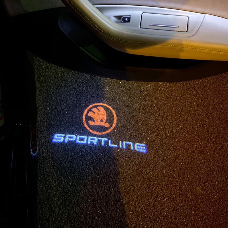 Sport Line logo Projection LAMP No. 05 (quantity 1 = 2 logo Film / 2 door LAMP)