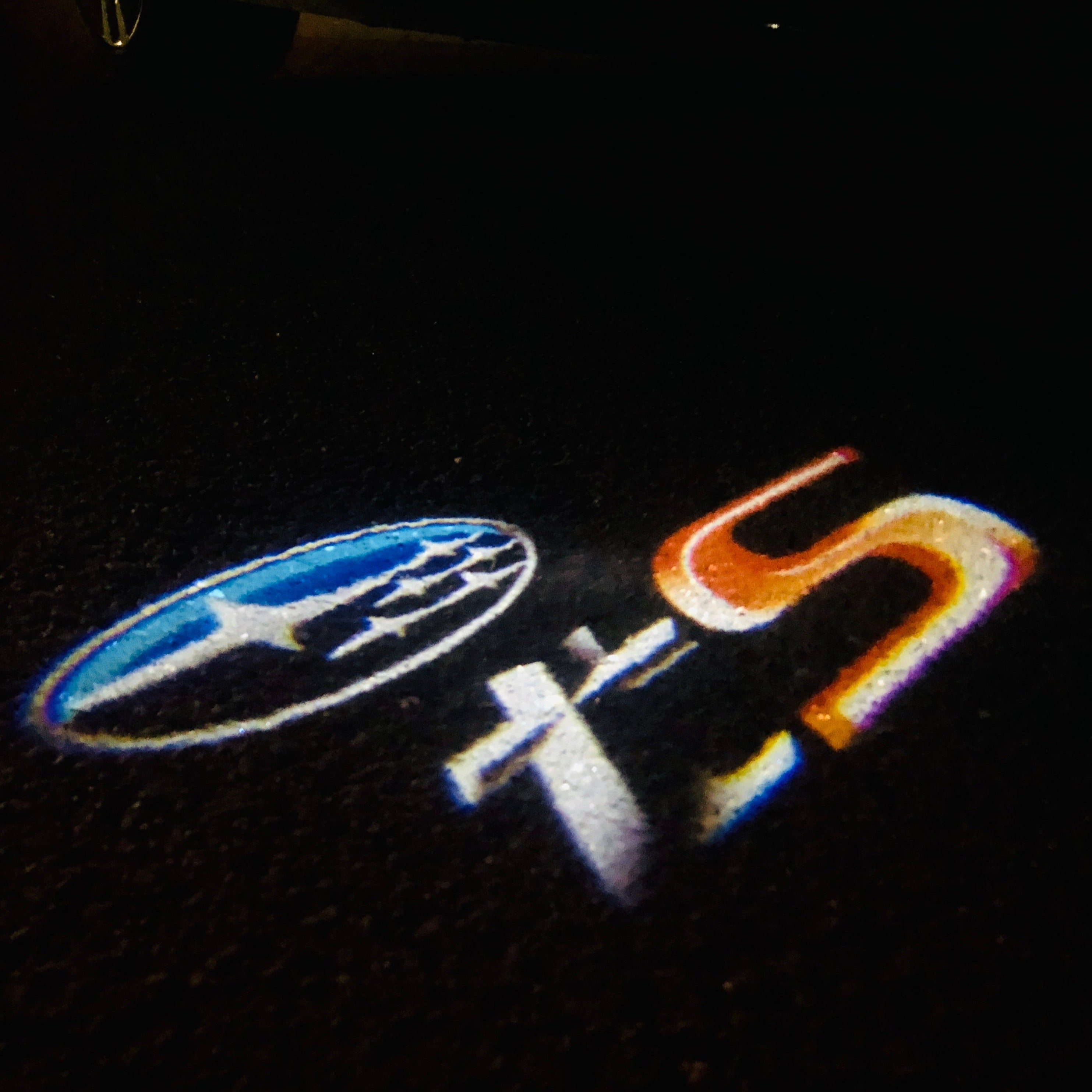 BRZ LOGO PROJECROTR LIGHTS Nr.03 (cantidad 1 = 1 juego/2 luces de puerta)
