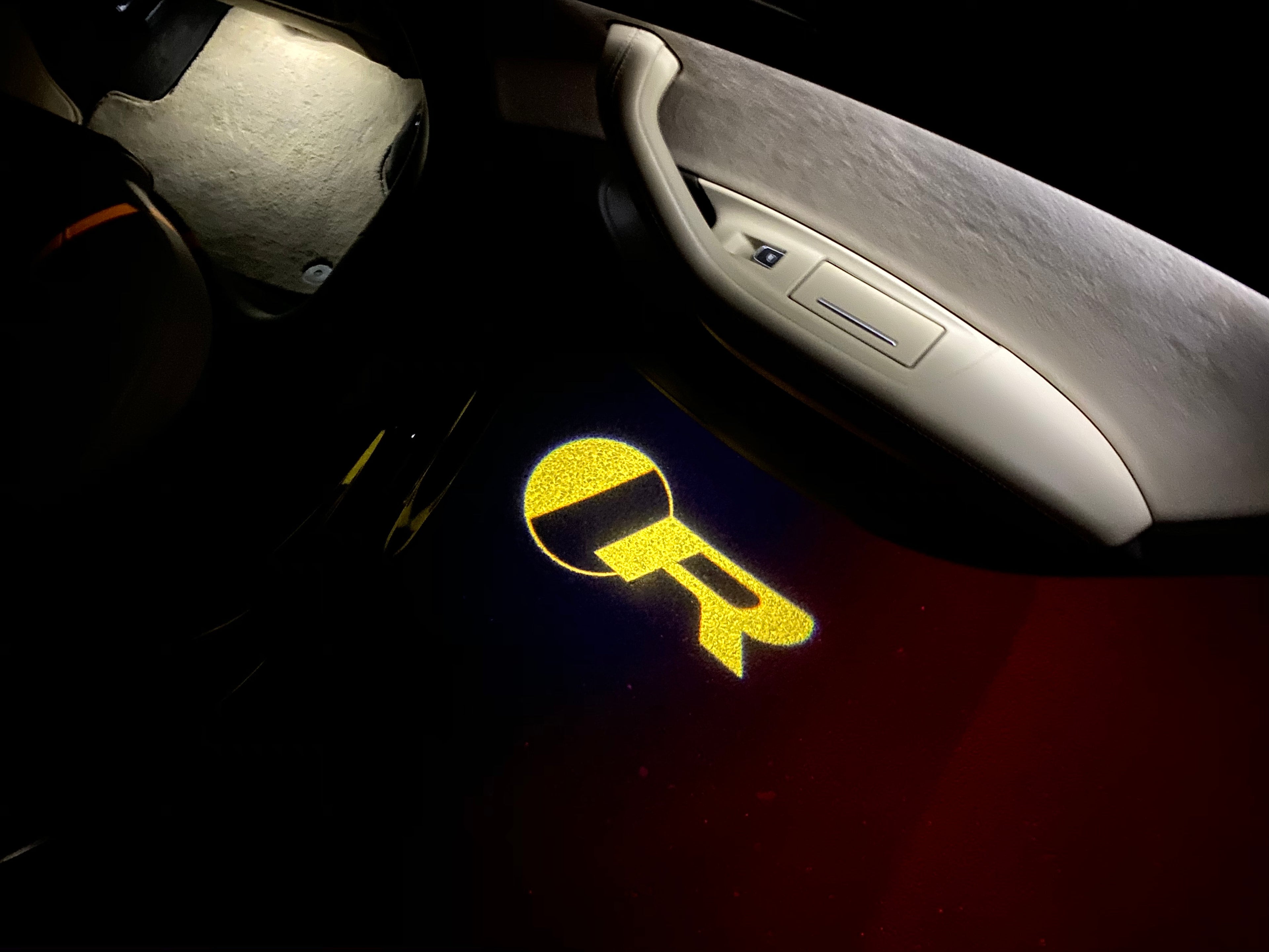 JAGUAR LOGO PROJECROTR LIGHTS Nr.34 (quantità 1 = 1 set/2 luci porta)