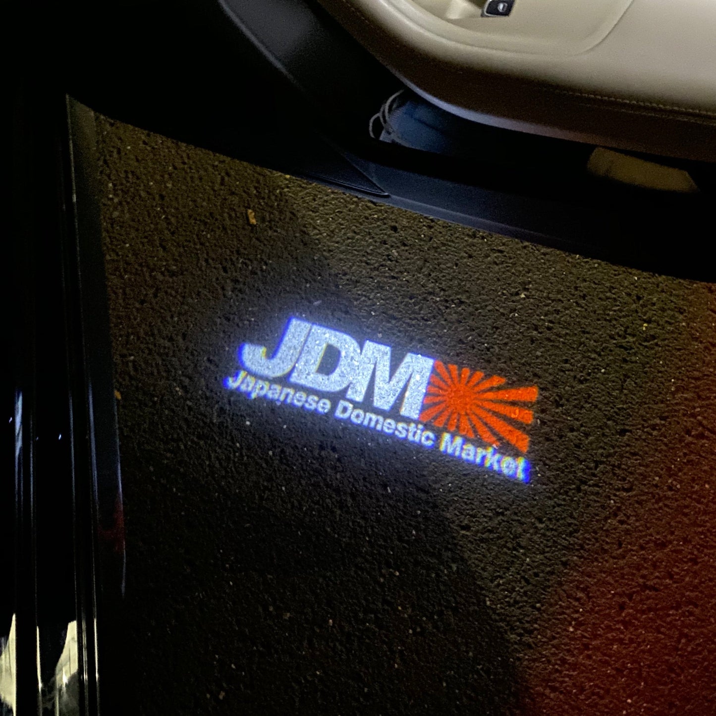 JDM LOGO PROJECTOR LIGHTS Nr.05 (Menge 1 = 1 Sätze / 2 Türlichter)