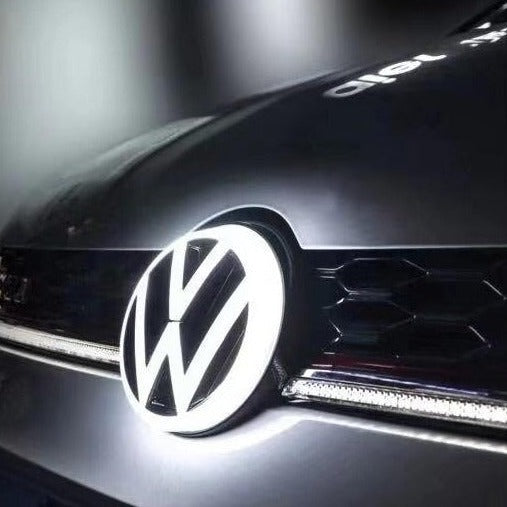 VW FRONT GRILL LOGO LED