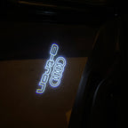 AUDI LOGO PROJECTOT LIGHTS Nr.19 (cantidad 1 = 2 películas con logotipo /2 luces de puerta)