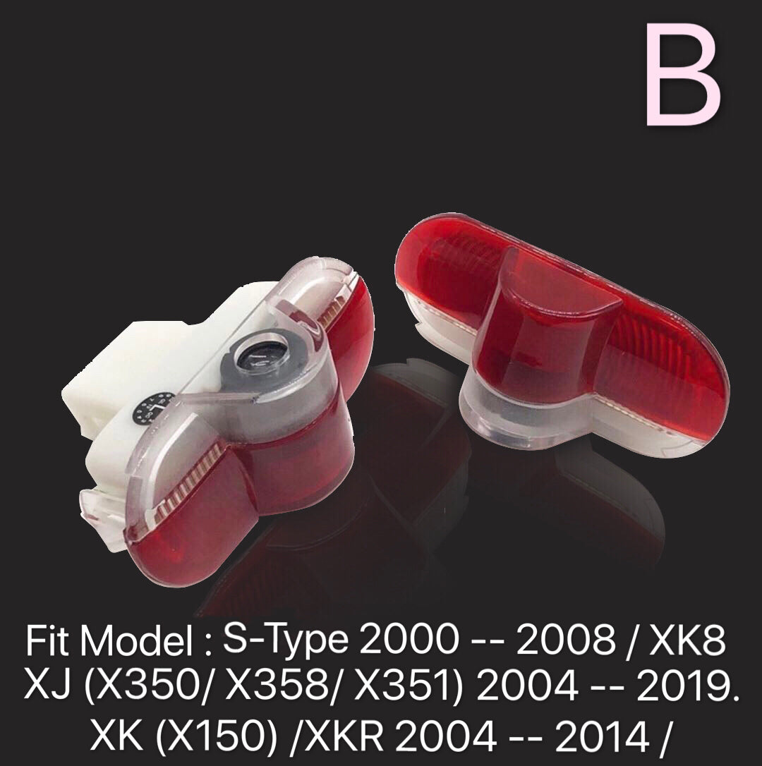 JAGUAR LOGO PROJECROTR LUCI Nr.61 (quantità 1 = 1 set / 2 luci porta)