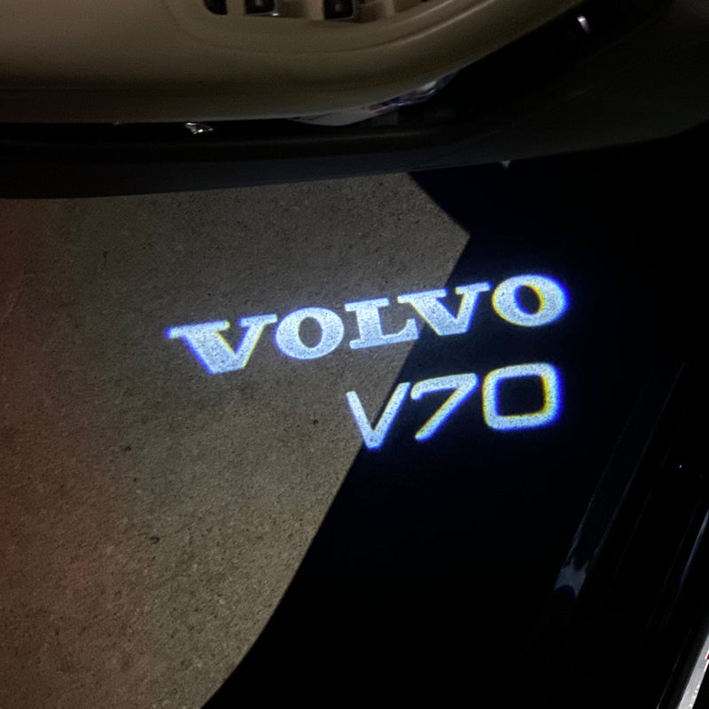 Volvo V 70 LOGO PROJECROTR LIGHTS Nr.03  (quantity  1 =  2 Logo Film /  2 door lights)