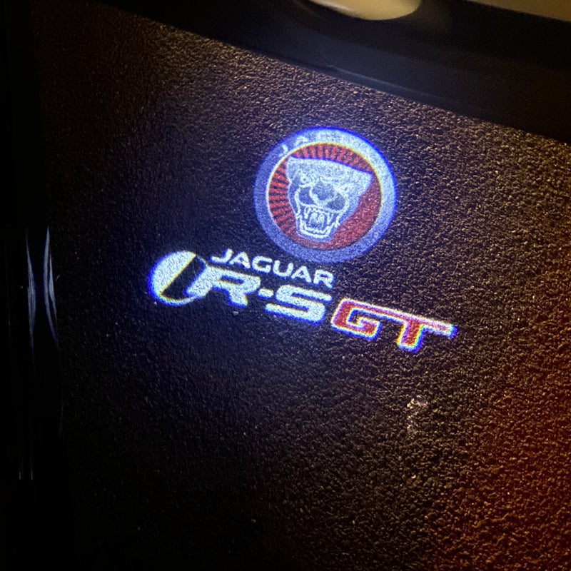 Jaguar logo item No. 93 lamps (quantity 1 = 1 set / 2 door lamps)