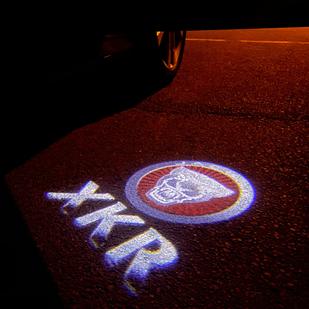 LUCI PROIETTORI LOGO JAGUAR Nr.96 (quantità 1 = 1 set / 2 luci porta)