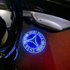 MERCEDES BENZ LOGO PROJECTOT LIGHTS Nr.01 (Menge 1 = 1 Sets/2 Türleuchten)