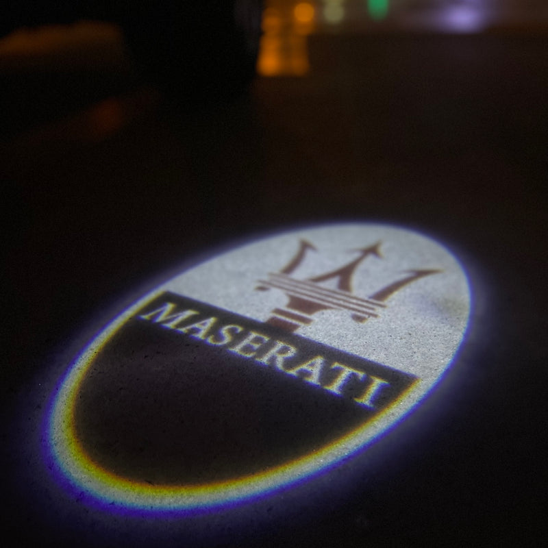 Maserati LOGO PROJECROTR LIGHTS Nr.01 (quantité 1 = 1 jeux / 2 feux de porte)