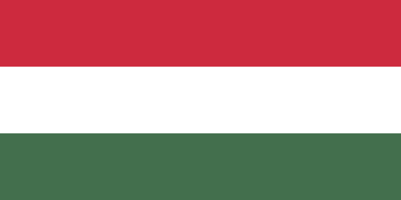 Ungheria Logo Bandiera Nazionale Magyarország (quantità 1 = 1 set / 2 pellicole logo / Può sostituire di luci altri loghi)