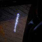 PORSCHE ORIGINAL LOGO PROJECTOT LIGHTS Nr.06 (cantidad 1 = 2 logo película / 2 luces de puerta)