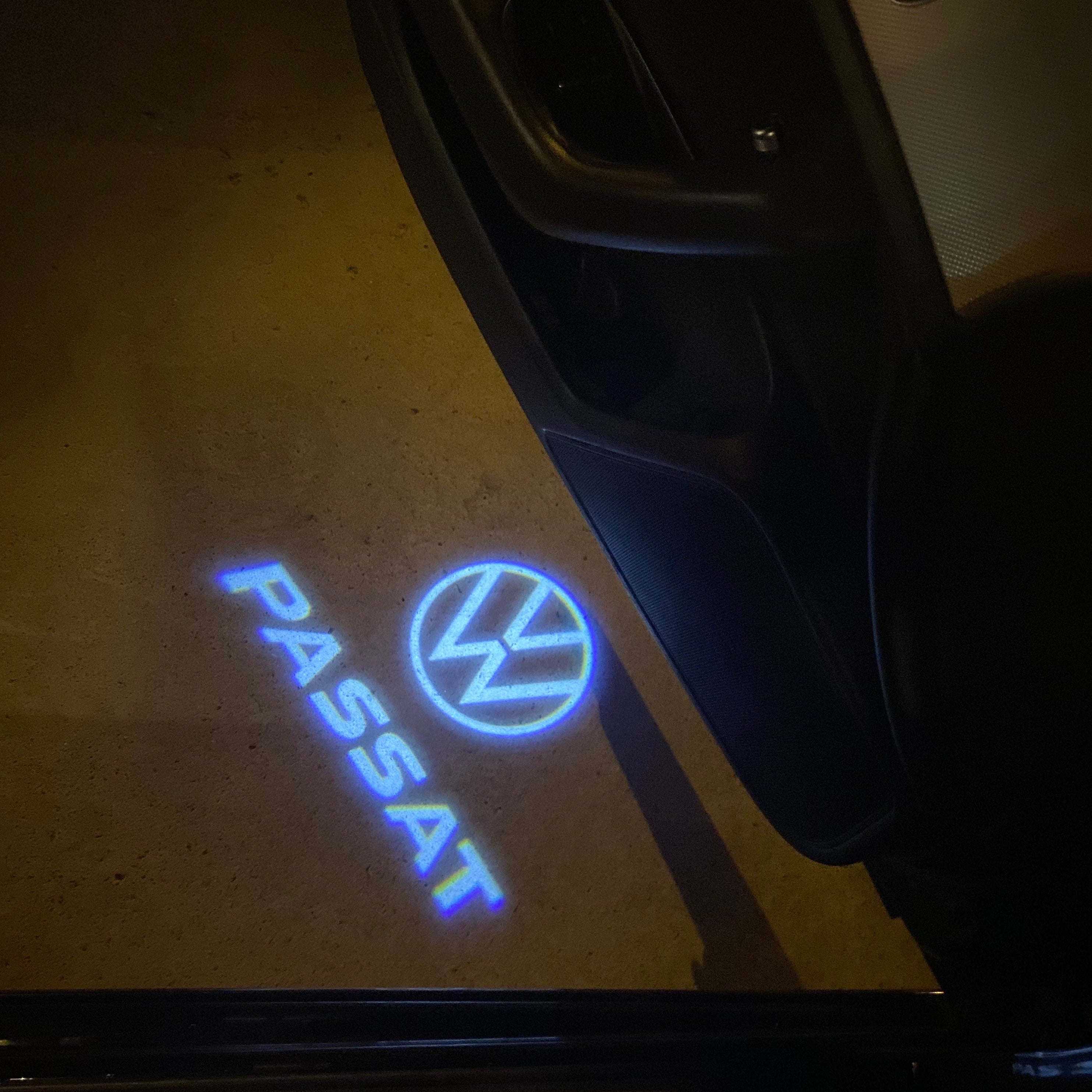 Volkswagen Door lights Logo Nr. 12 (quantité 1 = 2 Logo Films /2 feux de porte)
