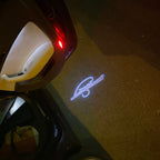 SKODA Laurin & Klement LOGO PROJECTOR LIGHTS Nr.19 (quantité 1 = 2 Logo Films / 2 portes lumières)