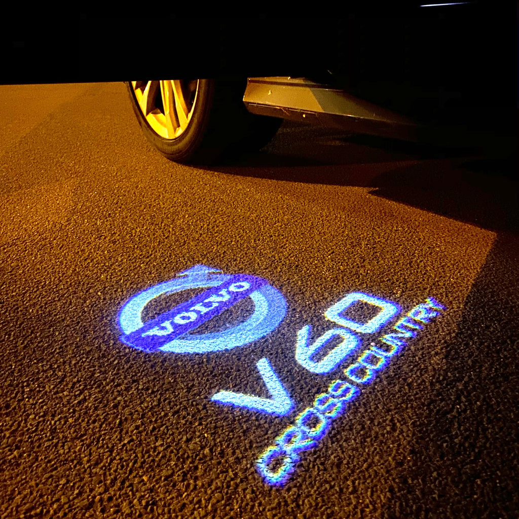 Volvo V60 LOGO PROJECROTR LIGHTS Nr.08  (quantity  1 =  2 Logo Film /  2 door lights)