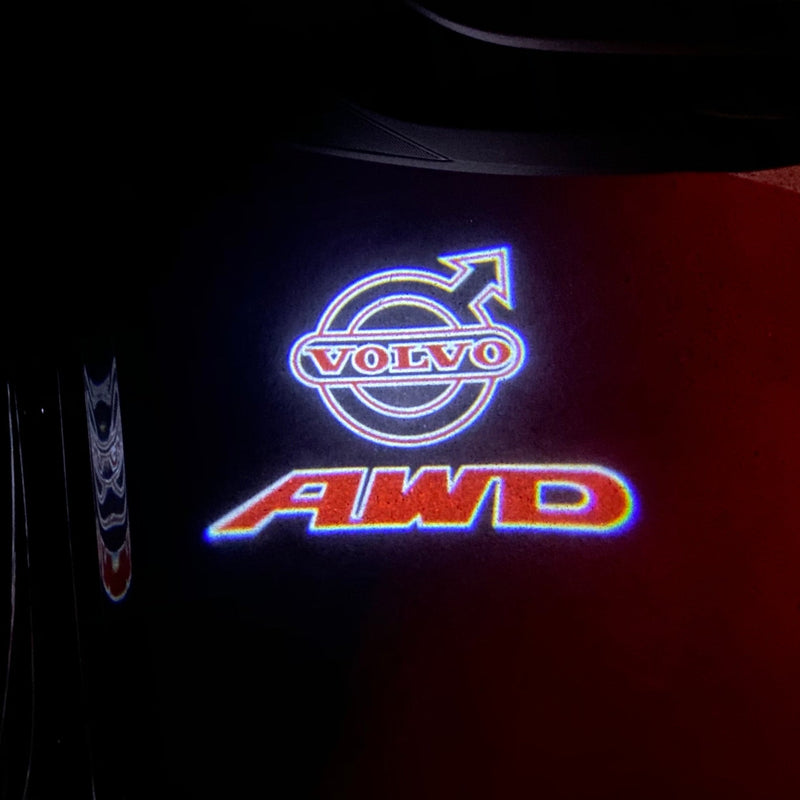 Volvo AWD LOGO PROJECROTR LIGHTS Nr.65 (quantity  1 =  2 Logo Film /  2 door lights)