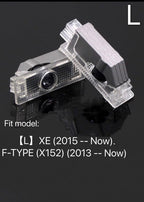 JAGUAR LOGO PROJECROTR LUCI Nr.61 (quantità 1 = 1 set / 2 luci porta)