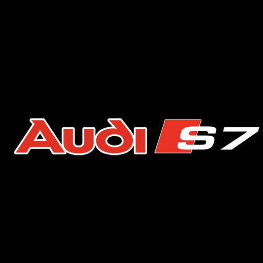 AUDI LOGO PROJECTOT LIGHTS Nr.93 (cantidad 1 = 2 logo films /2 luces de puerta)