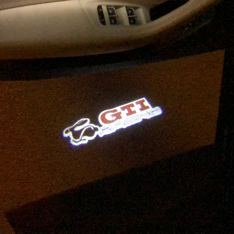 Volkswagen Door lights GTI Logo Nr. 28 (quantità 1 = 2 Logo Films /2 luci porta)
