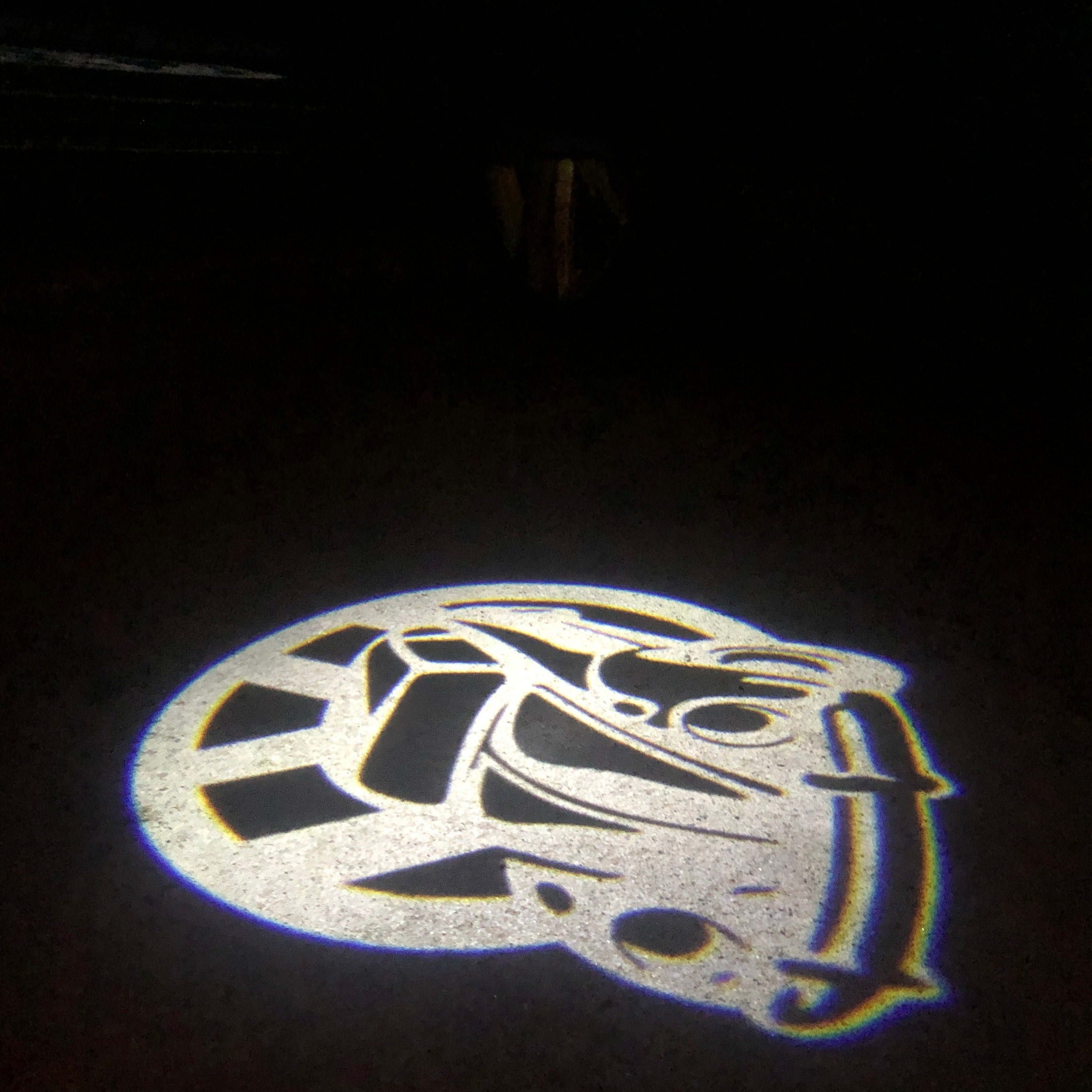 VW Logo Nr. 11 (quantità 1 = 2 Logo Films /2 luci porta)