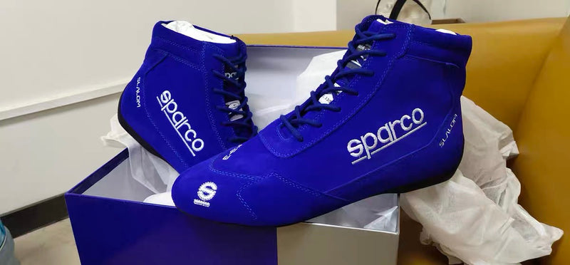 Sparco Italy slalom racing Shoes  Blue Color Men