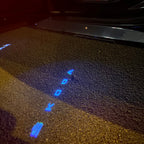 SKODA LOGO PROJECTOT LIGHTS Nr.19 (quantità 1 = 2 Logo Films /2 luci porta)