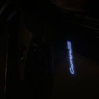 PORSCHE LOGO PROJECTOT LIGHTS Nr.80 (cantidad 1 = 2 logo película / 2 luces de puerta)