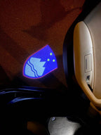 Republika Slovenija National Flag logo (quantité 1 = 1 ensembles / 2 film logo / Peut remplacer des lumières d’autres logos )