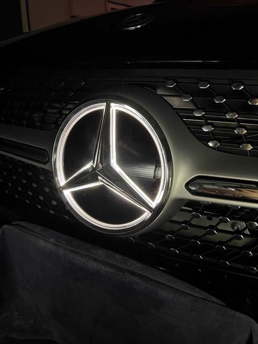 MERCEDES BENZ FRONT GRILL LOGO LED