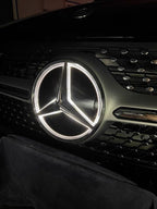 MERCEDES BENZ FRONT GRILL LOGO LED