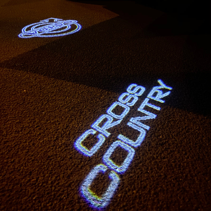 Volvo   CROSS COUNTRY LOGO PROJECROTR LIGHTS Nr.50 (quantity  1 =  2 Logo Film /  2 door lights)