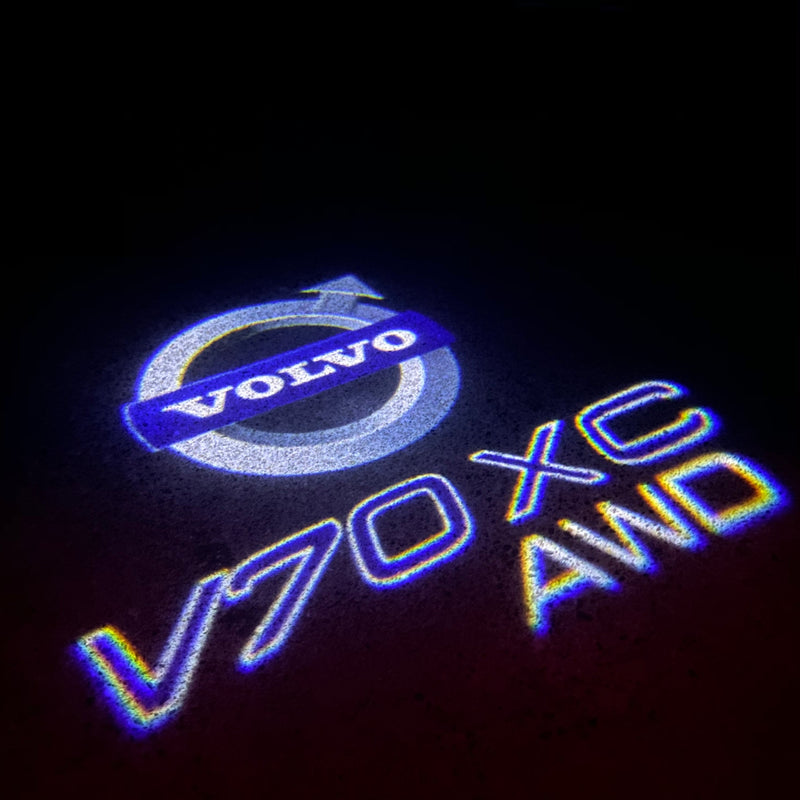 Volvo V 70 LOGO PROJECROTR LIGHTS Nr.06  (quantity  1 =  2 Logo Film /  2 door lights)