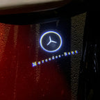MERCEDES BENZ LOGO PROJECTOT LIGHTS Nr.01 (cantidad 1 = 1 juego/2 luces de puerta)