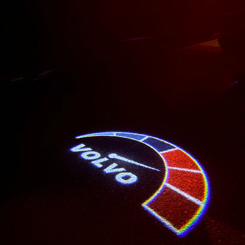LUCI PROIETTORI LOGO Volvo Nr.41 (quantità 1 = 2 Logo Film / 2 luci porta)
