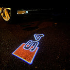 AUDI LOGO PROJECTOT LIGHTS Nr.19 (Menge 1 = 2 Logo Folien /2 Türleuchten)