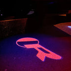 JAGUAR LOGO PROJECROTR LIGHTS Nr.35 (quantità 1 = 1 set/2 luci porta)