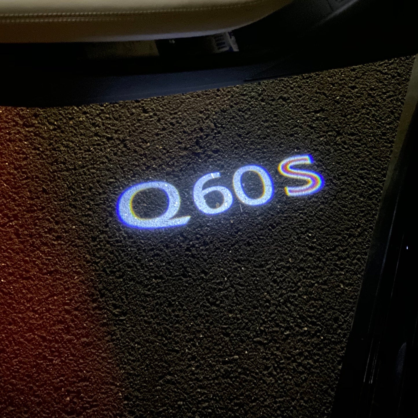 INFINTI Q60 S LOGO PROJECROTR LIGHTS Nr.03 (Menge 1 = 1 Sets/2 Türleuchten)