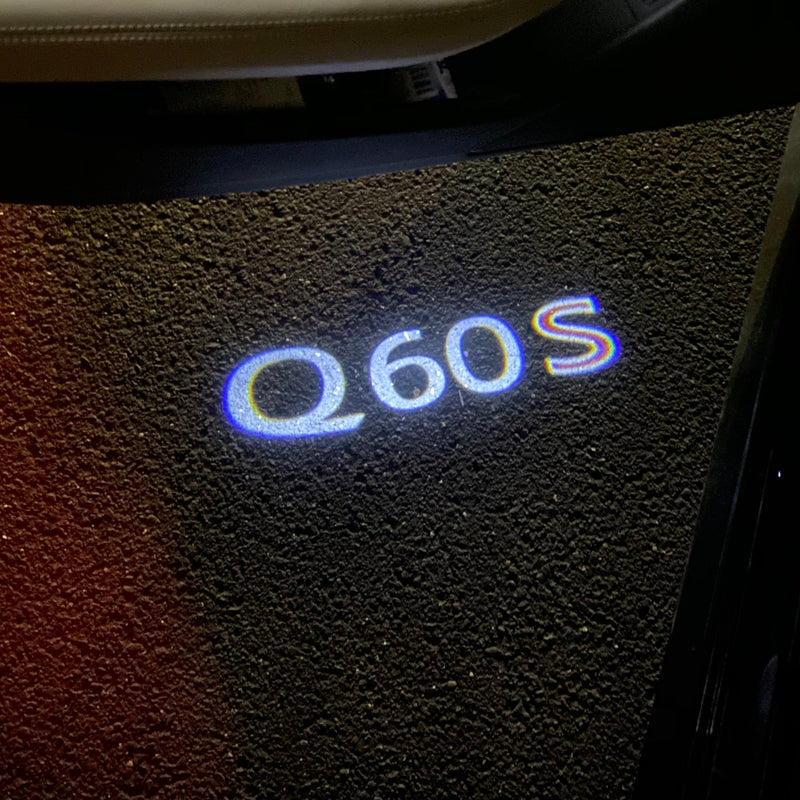INFINTI Q60 S LOGO PROJECROTR LIGHTS Nr.03 (quantità 1 = 1 set / 2 luci porta)