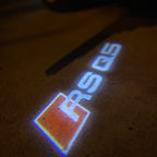 AUDI LOGO PROJECTOT LIGHTS Nr.19 (quantità 1 = 2 Logo Films /2 luci porta)