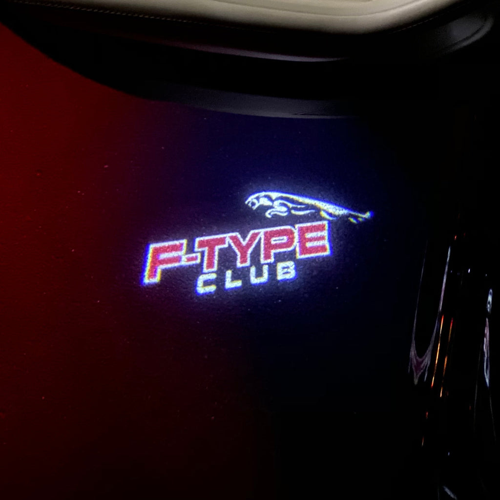 LUCI PROIETTORI LOGO JAGUAR Nr.137 (quantità 1 = 1 set / 2 luci porta