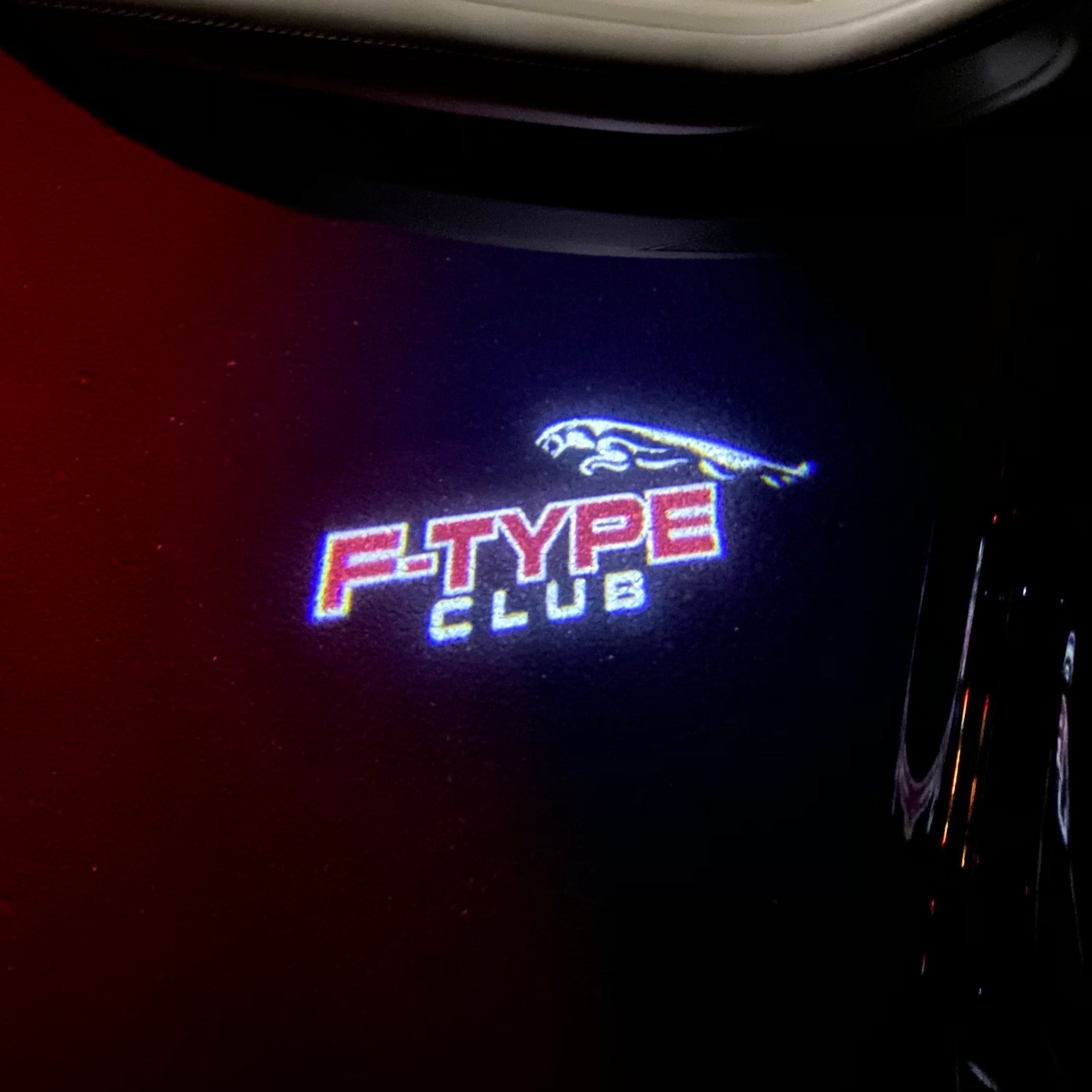 LUCI PROIETTORI LOGO JAGUAR Nr.137 (quantità 1 = 1 set / 2 luci porta