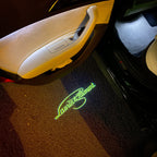SKODA Laurin&klement LOGO PROJECTOT LIGHTS Nr.19  (quantity 1 = 2 Logo Films /2 door lights）